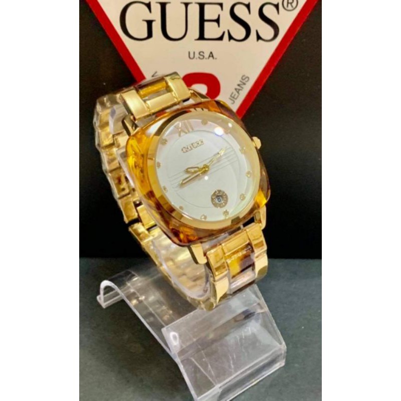 Guess on sale ceramic watch