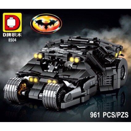 Mega Toys Building Blocks Hero 8504 Batman Car Bat Mobile Batpod Pcs ...