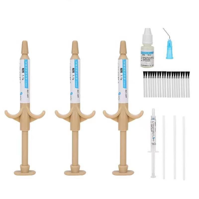 Dental Orthodontic Brackets Braces Glue Bonding Self Cure Adhesive