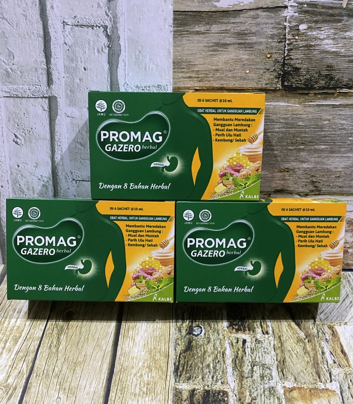 Promag gazero herbal 6 sachets | Shopee Philippines