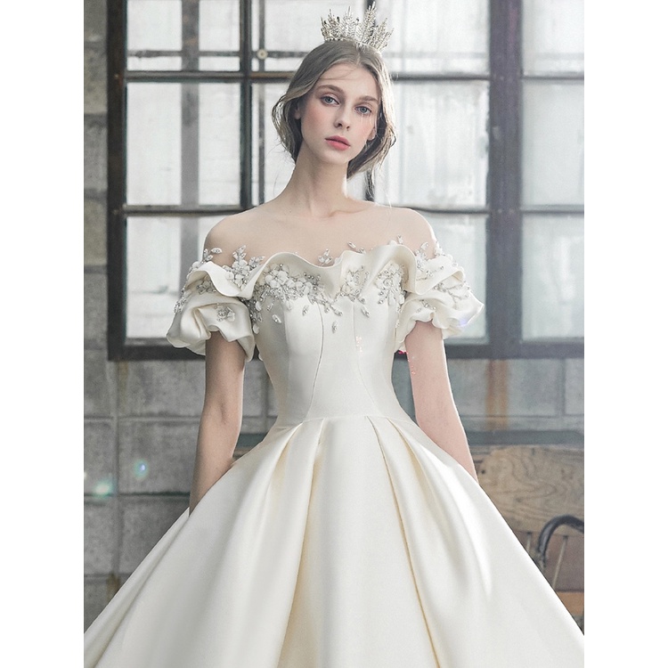 Wedding dress outlet shopee