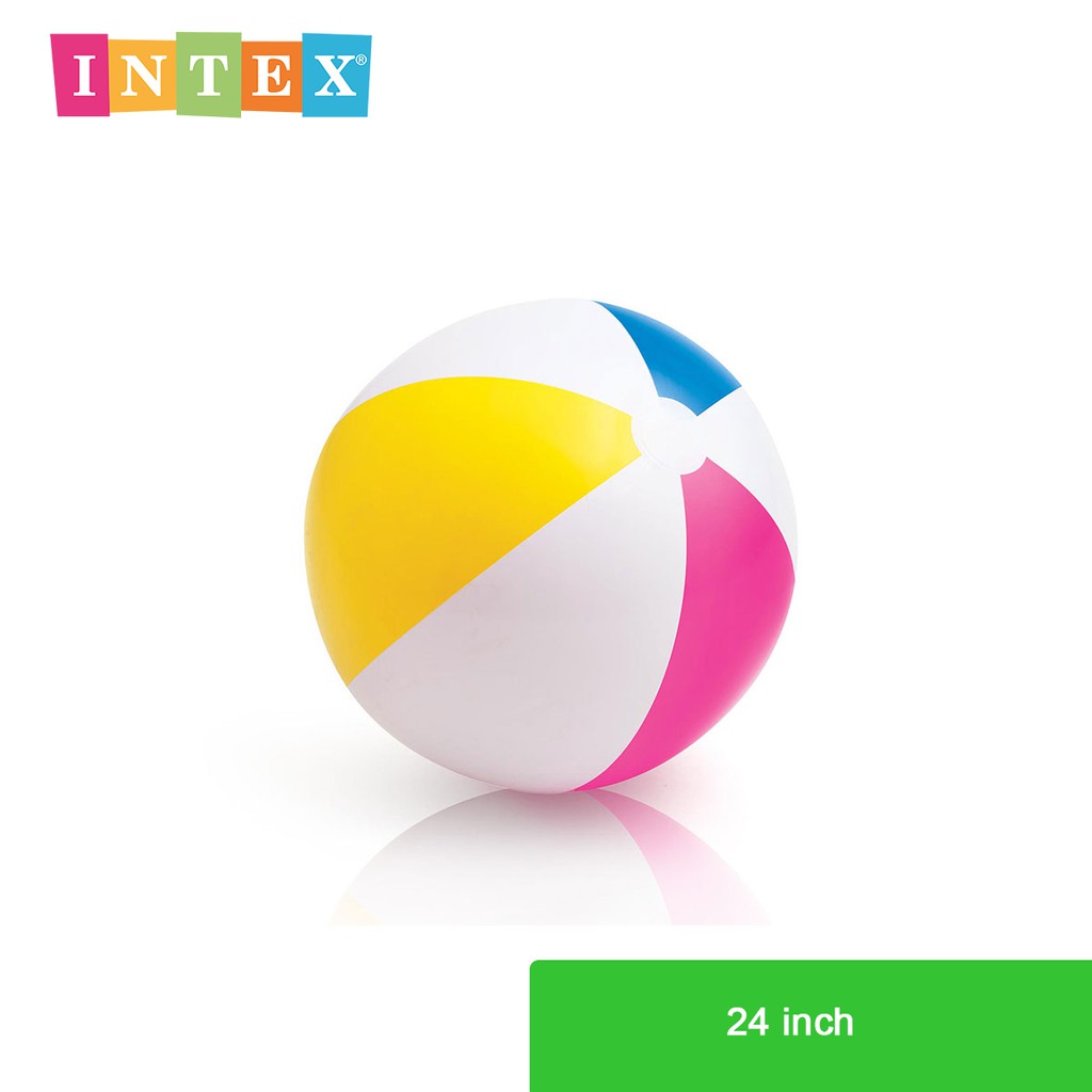 INTEX® 59030 Glossy Panel Ball, Ages 3+ (24 In) | Shopee Philippines