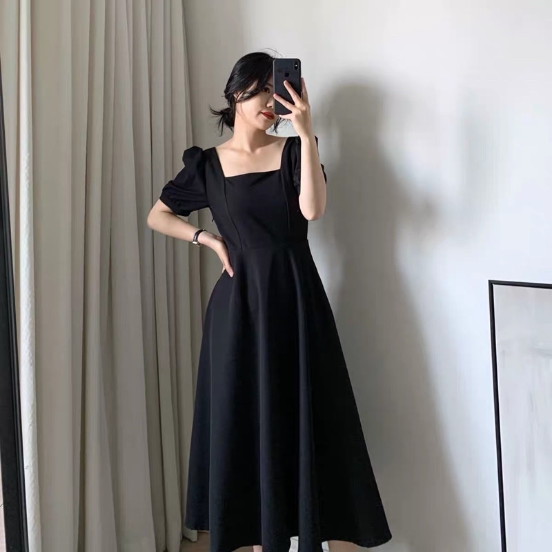 Casual dress korean best sale