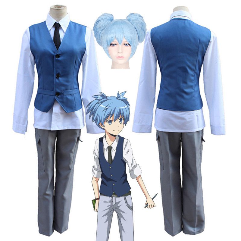 Classroom Anime Assassination Nagisa Shiota Cosplay Costume Uniform Suit School Shopee Philippines 