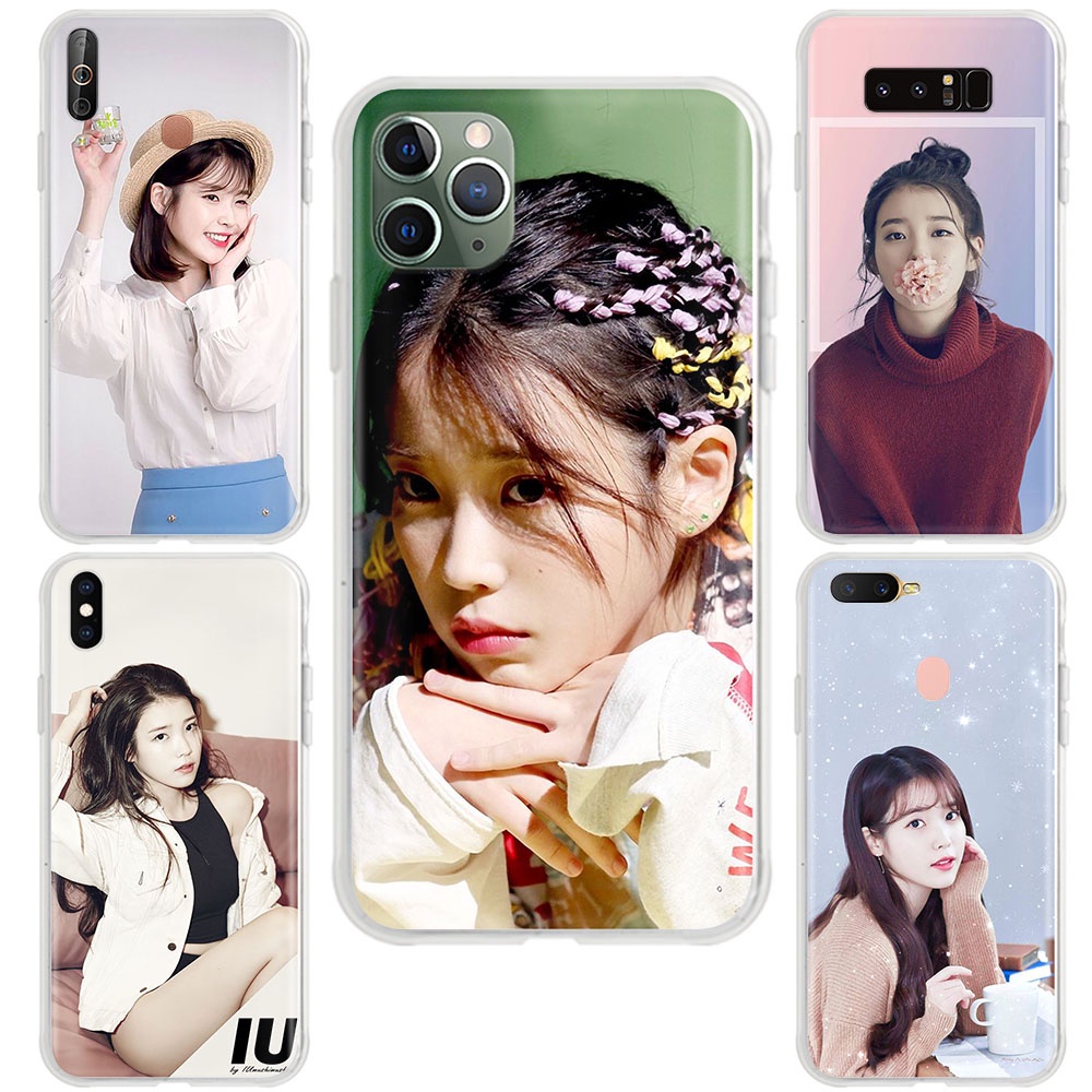 BO 3 IU Lee Ji eun Soft Case Compatible for iPhone XS 13 12 X Pro