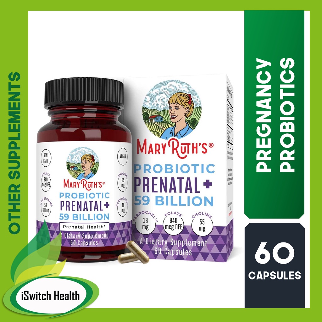 Mary Ruth's Probiotic Prenatal 60 Capsules Shopee Philippines