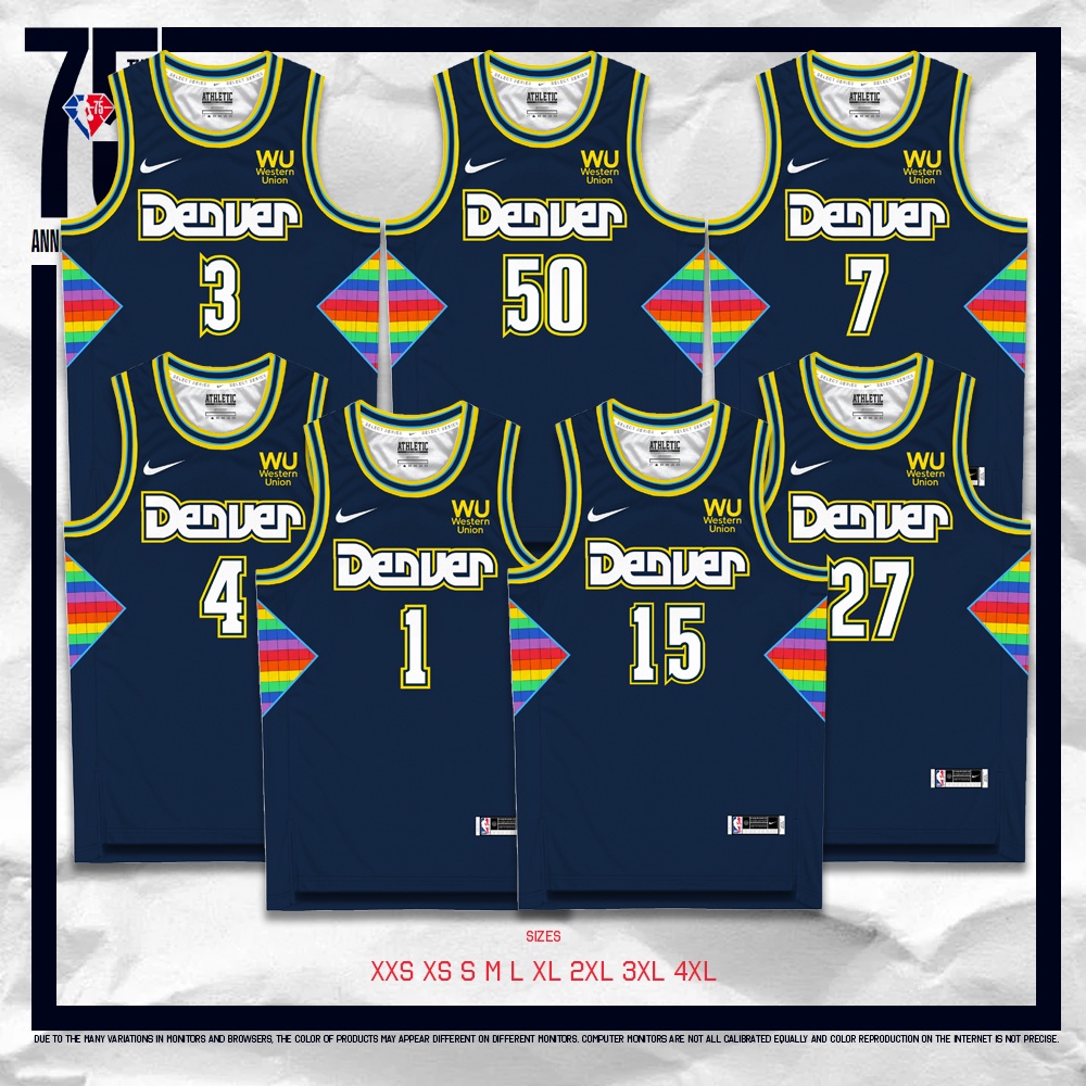 Nba best sale nuggets jersey