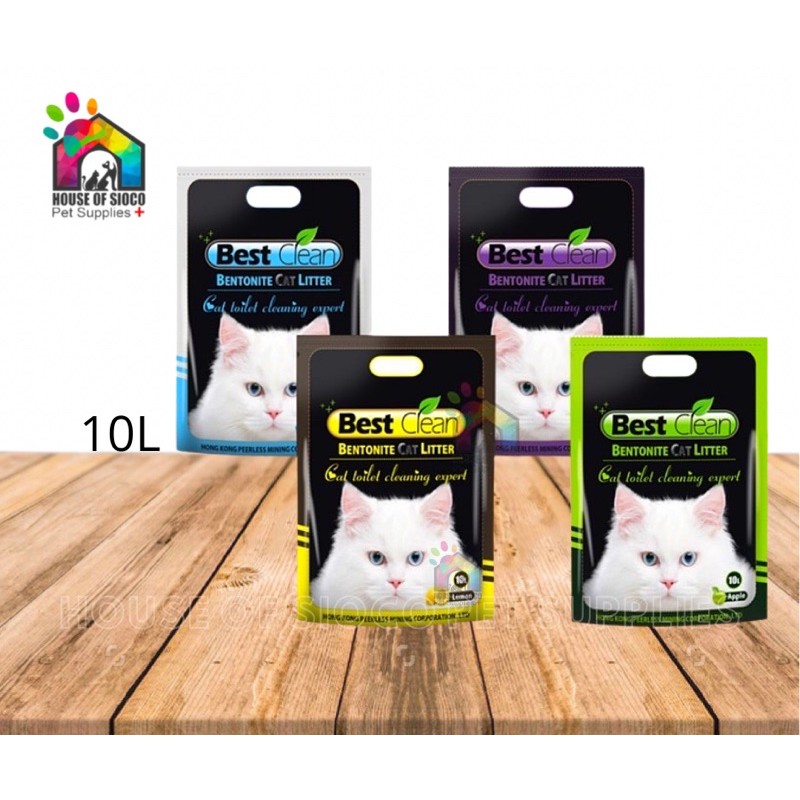 Best Clean Bentonite Cat Litter 10L Shopee Philippines