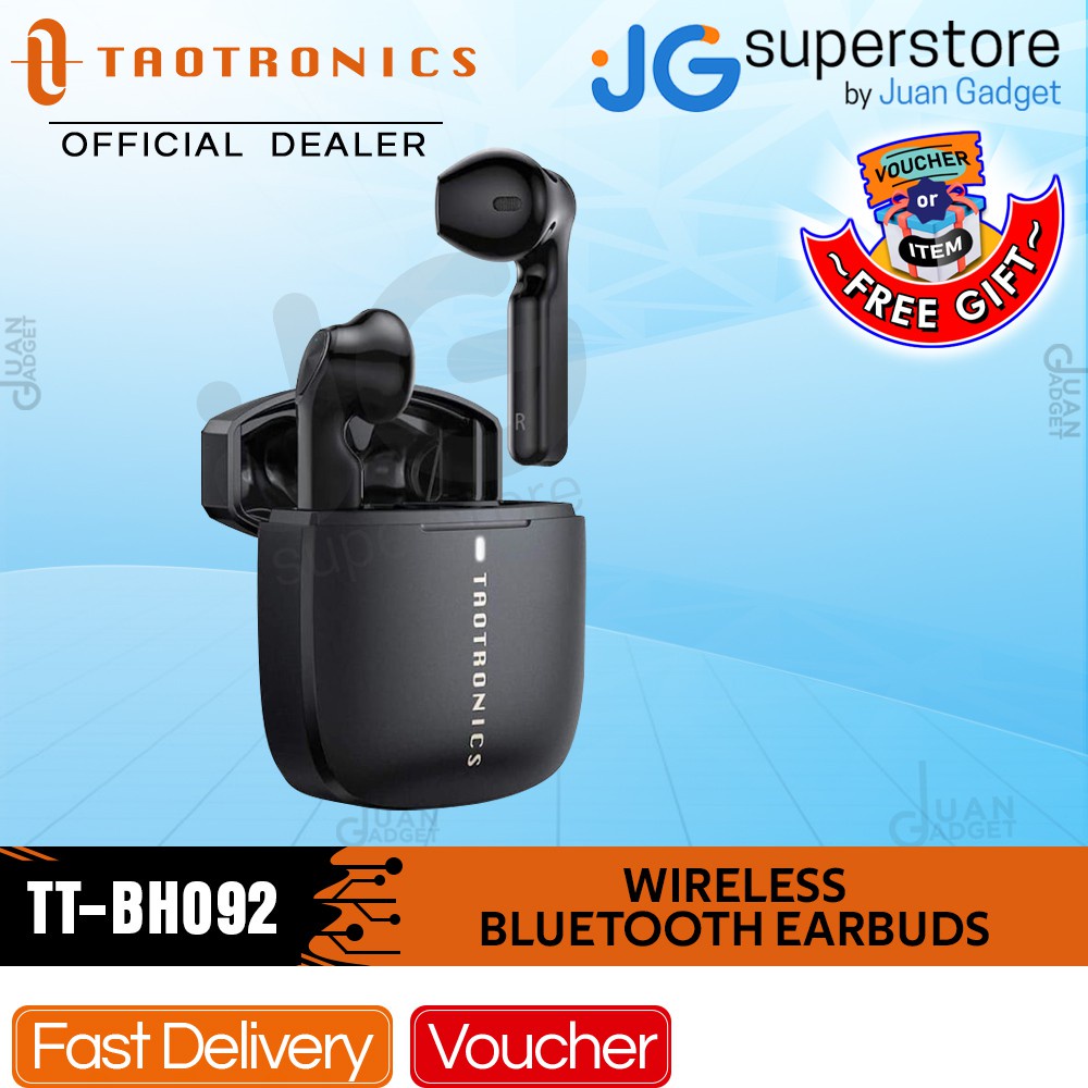 Taotronics TT BH092 Sound Liberty 92 TWS BT5.0 Wireless Earbuds with up to 30h Playtime