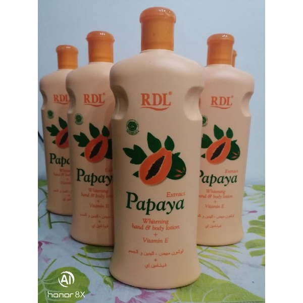 RDL Papaya Lotion 600ml Imported from Saudi Arabia Shopee Philippines
