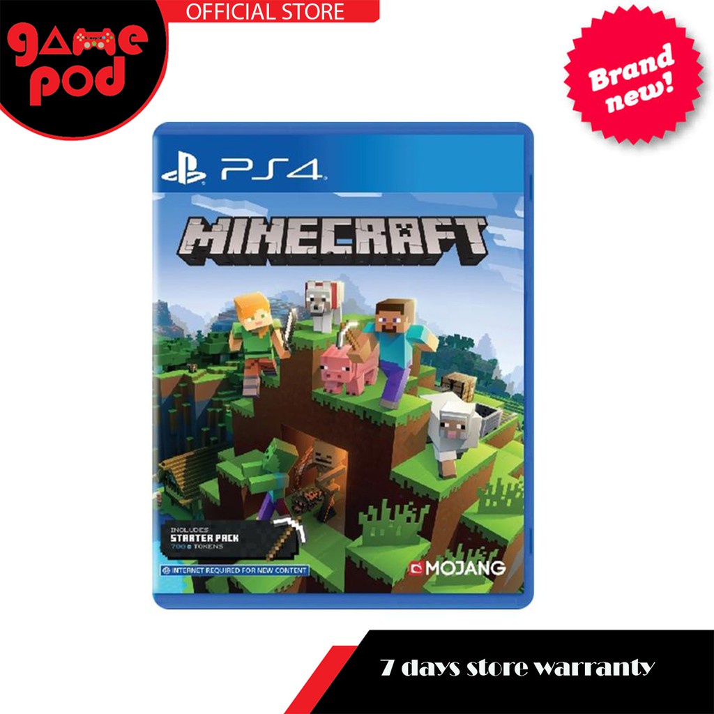 game] SONY PS4 Minecraft Starter pack (R3) | Shopee Philippines