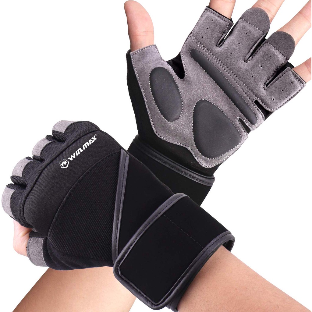 Half gloves for gym on sale