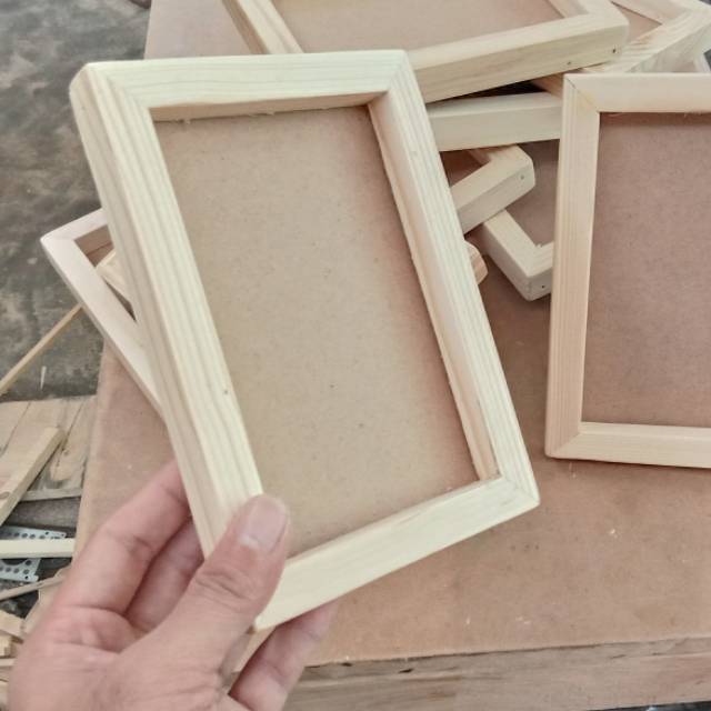 KAYU Dutch Teak Wood Frame Frame Size 10x15 cm | Shopee Philippines
