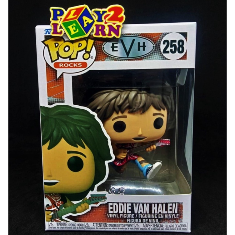 Funko POP! EVH 258 Eddie Van Halen w/ Protector Shopee Philippines
