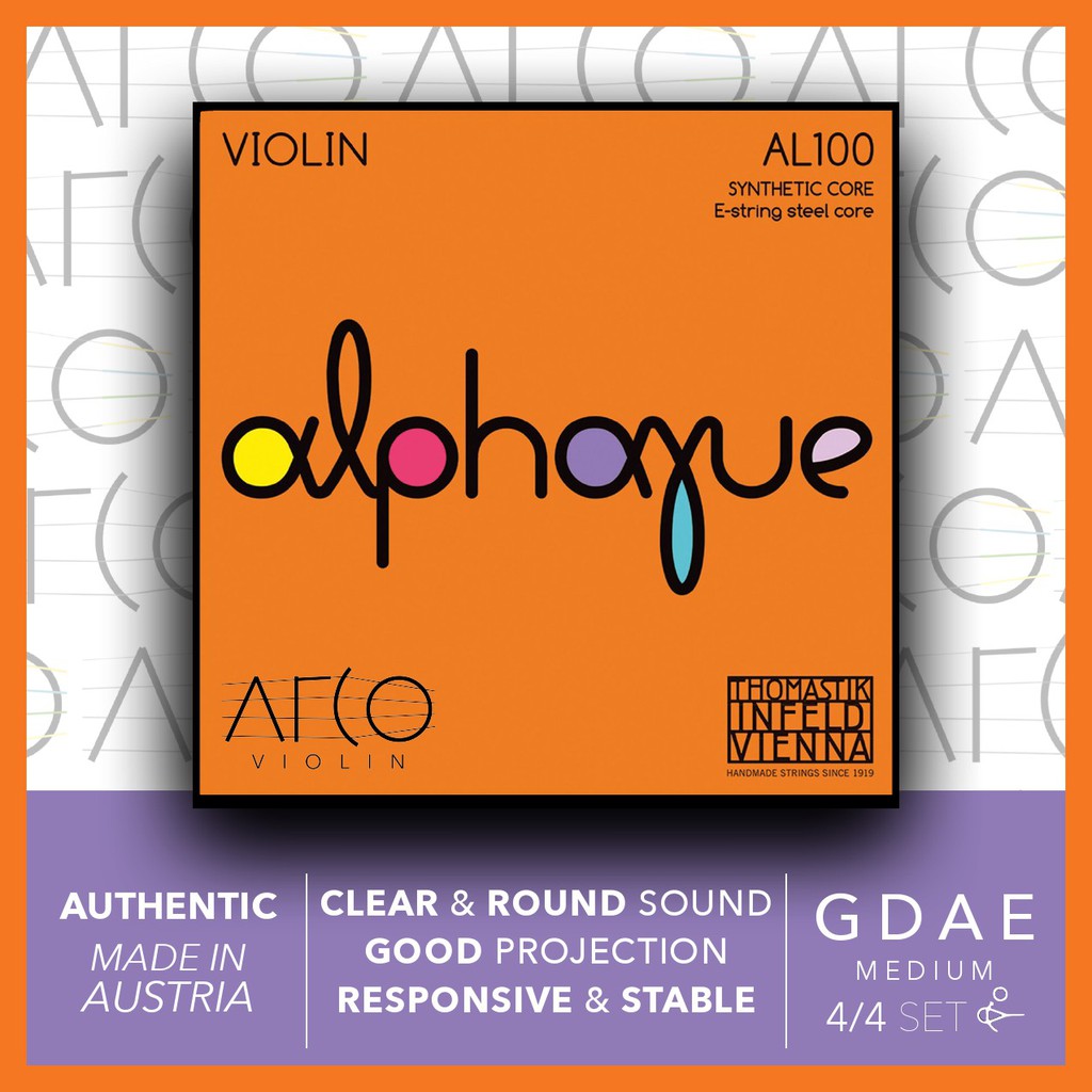 ALPHAYUE by Thomastik Infeld violin string set Shopee Philippines