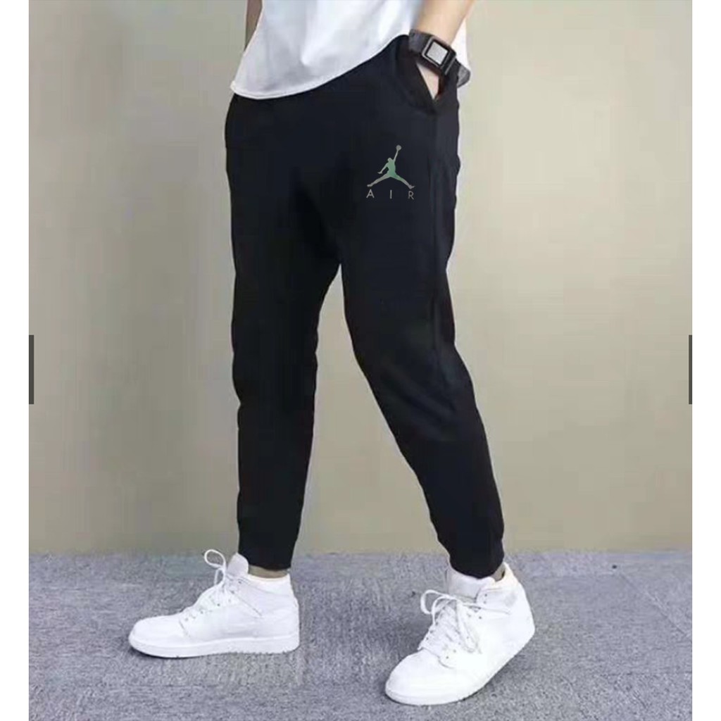 Jogger pants with best sale jordans