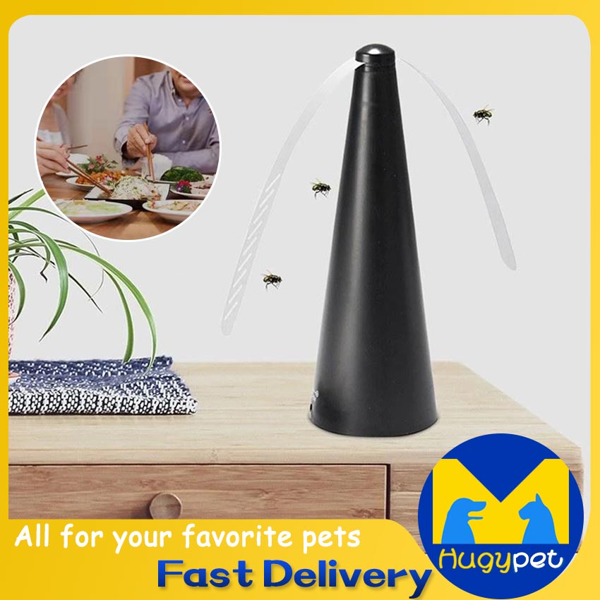 Portable Electric Fly Repellent Fan Food Protector Fly Destroyer Flies