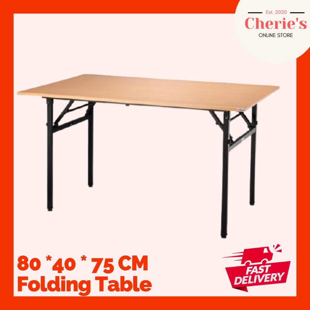 CHERIE [80 X 40 x 75] Foldable Table / Folding Table / Working Table