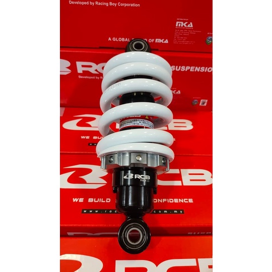 RACING BOY MONO SHOCK M2-LINE SNIPER150 WHITE | Shopee Philippines