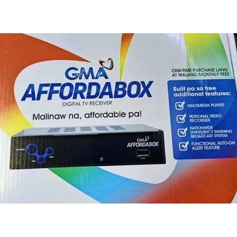GMA AFFORDABOX TV BOX WITH HDMI PORT Shopee Philippines