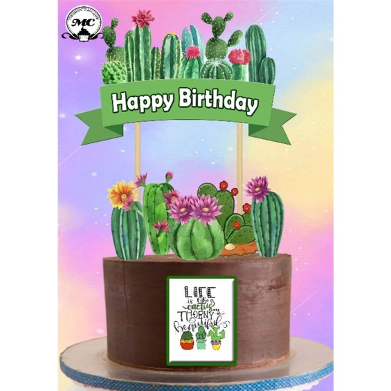 Plantita Cake Topper Shopee Philippines