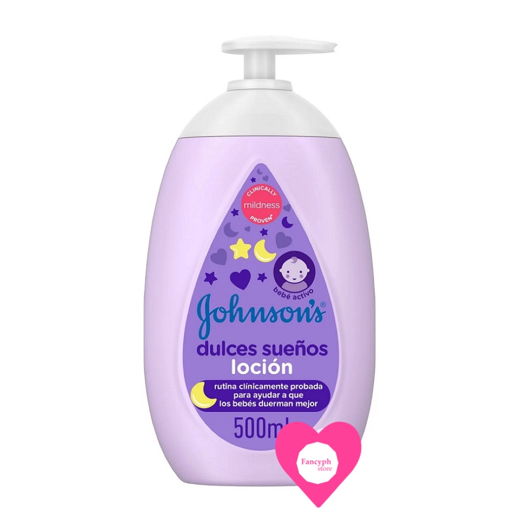 Johnson's Baby Bedtime Lotion 500mL Shopee Philippines