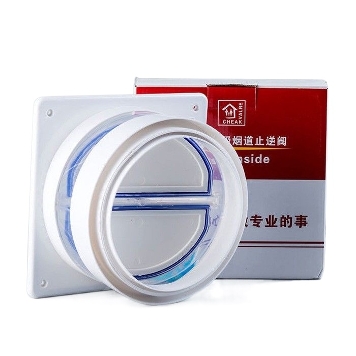 Range hood check valve public range hood pipeline check valve bathroom