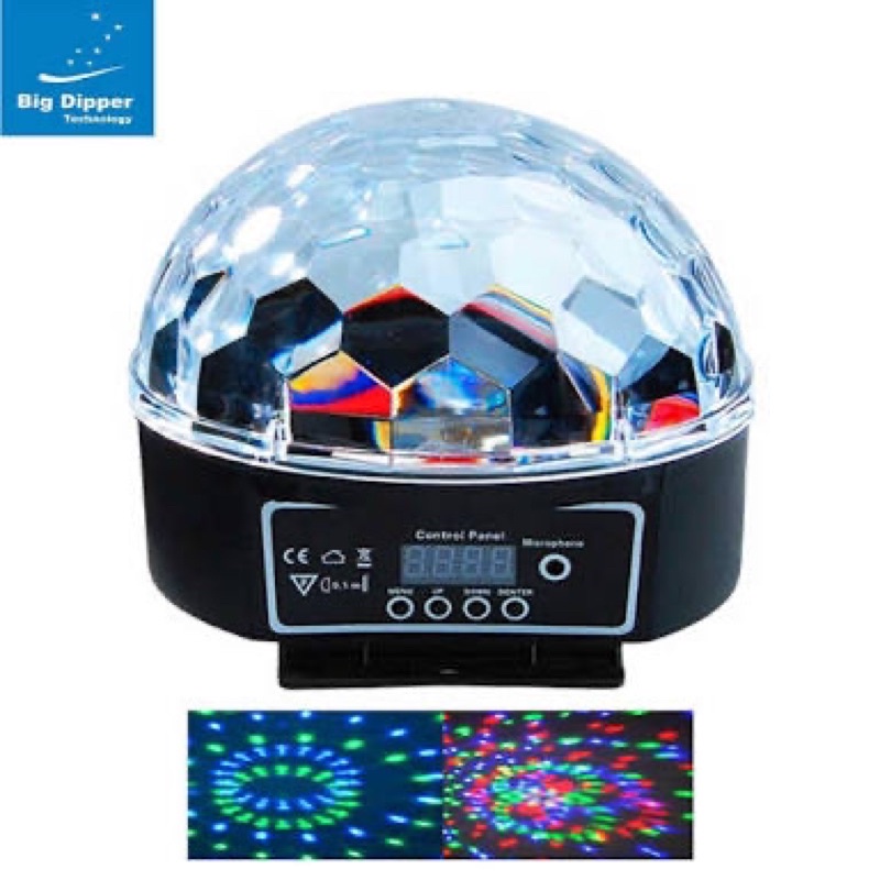 Big Dipper Magic Ball L001 6x3w with Fan (Original not L011) | Shopee ...