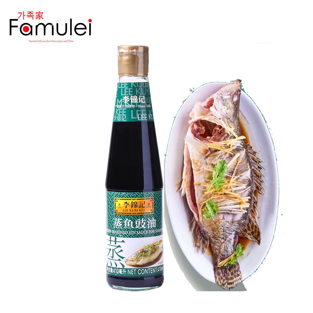 Lee Kum Kee Premium Seasoned Soy Sauce For Seafood 410ml | Shopee ...