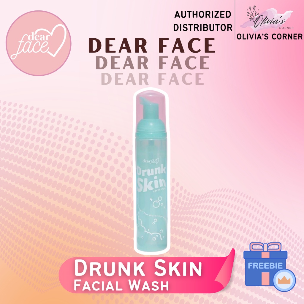 おしゃれおしゃれDEAR FACE Drunk Skin Facial Wash 100ml 基礎化粧品 