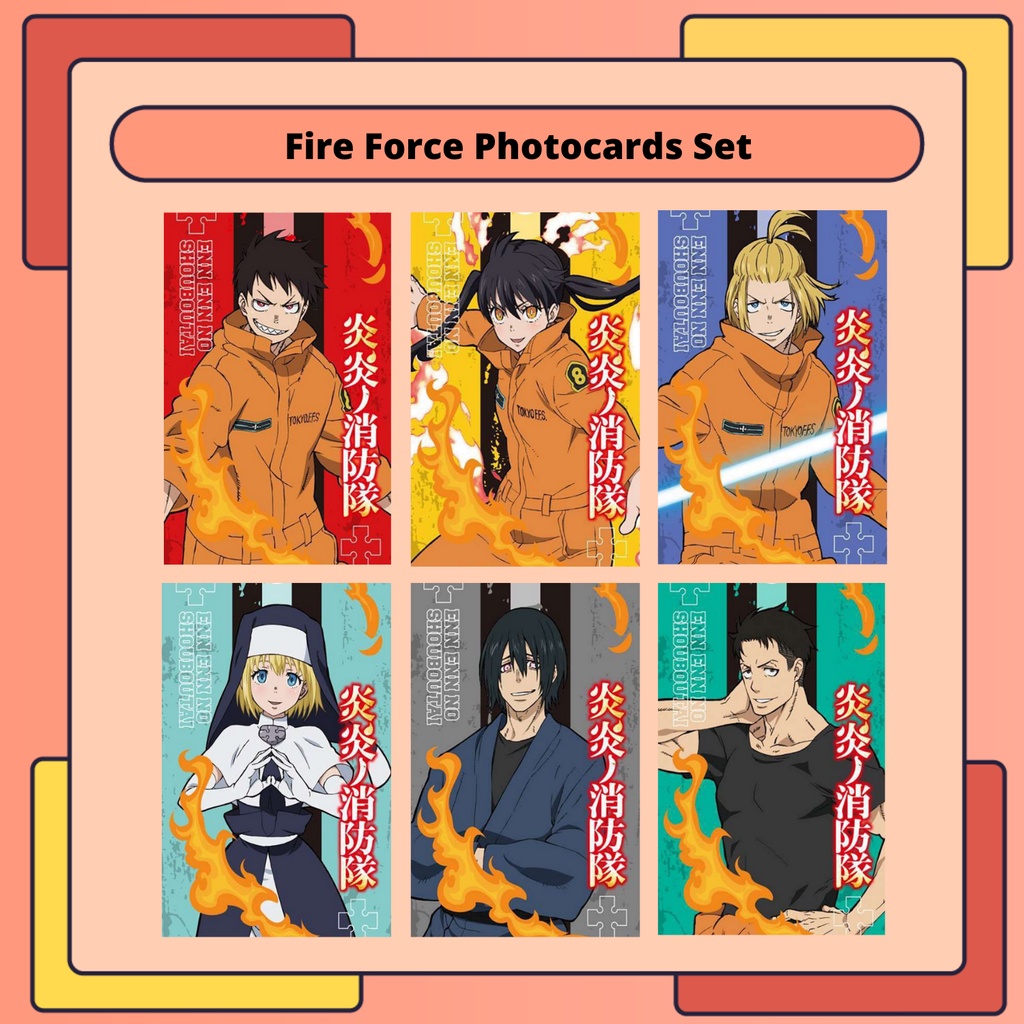 Fire Force Photocard (SET) | Shopee Philippines