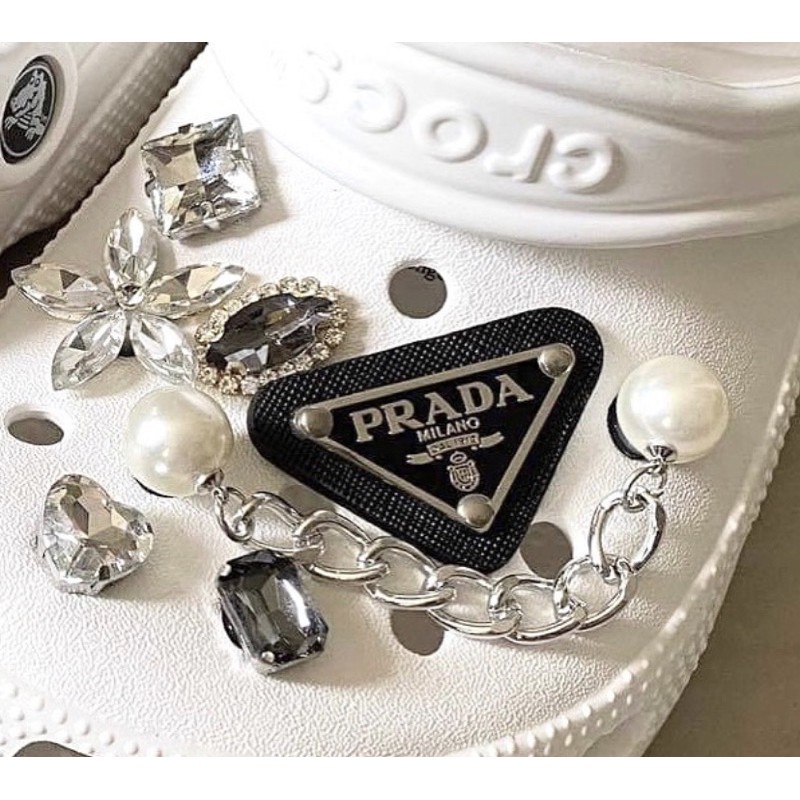 PRADA JIBBITZ FOR CROCS SHOE CHARM DESIGN Shopee Philippines