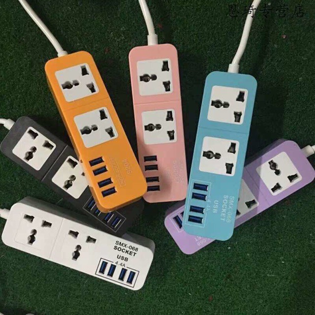 Acai Extension Cord With Usb Port HighPower MultiSwitch USB Power