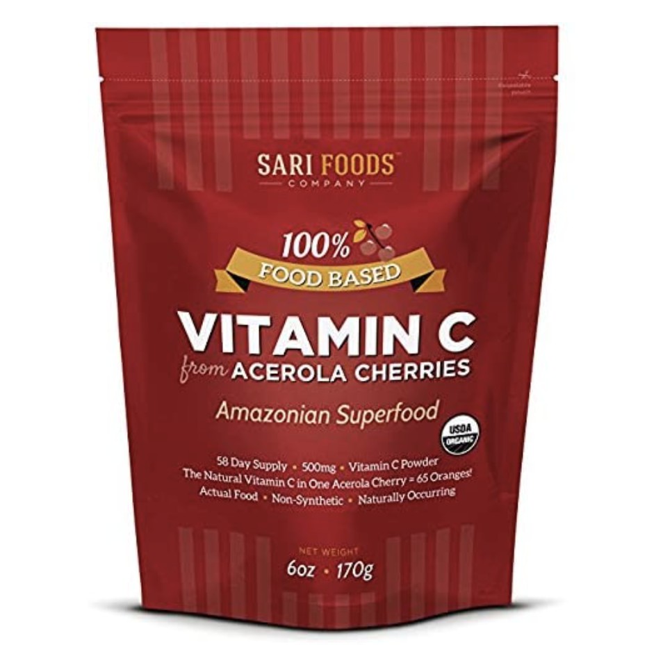 Sari Foods Natural Vitamin C Complex Powder 6oz. 170g 50+ Day Supply