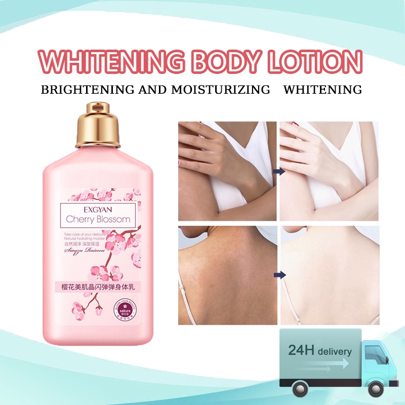 Korean whitening body lotion brightening moisturizing refreshing