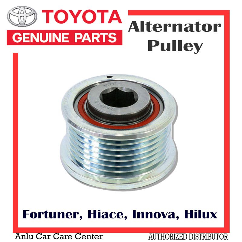 Toyota Alternator Pulley For FORTUNER, HIACE, HILUX, INNOVA 17MM Hole