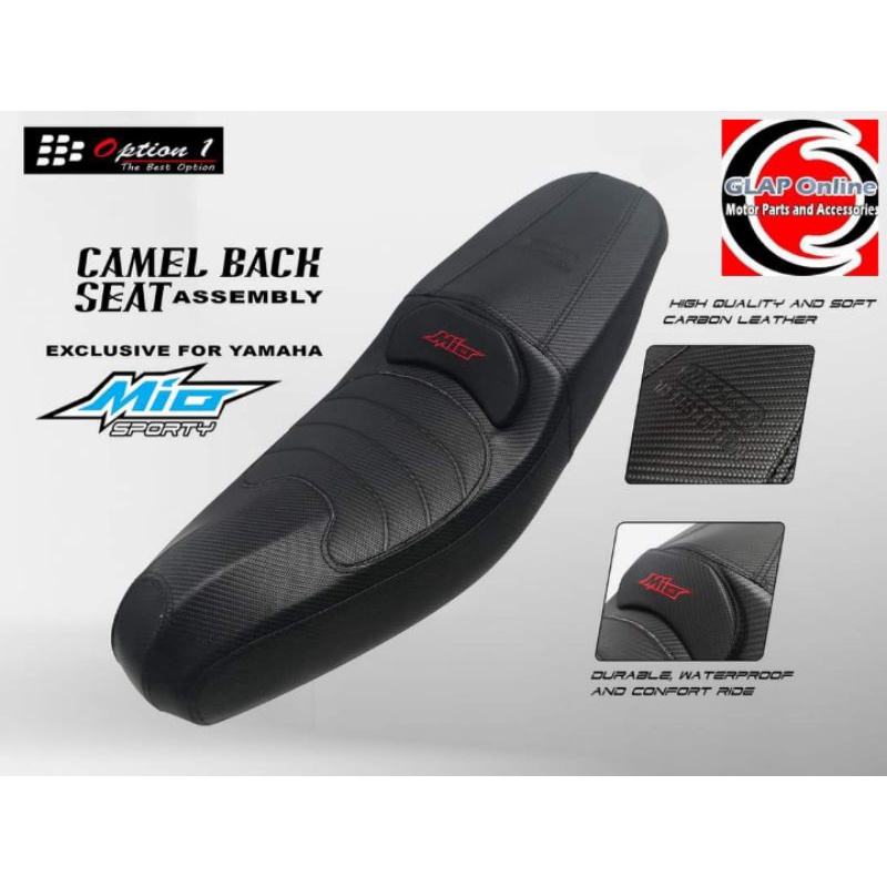 Option1 camel back seat assy. RS 150,Mio sporty,Mio soul 125,Raider 150 ...