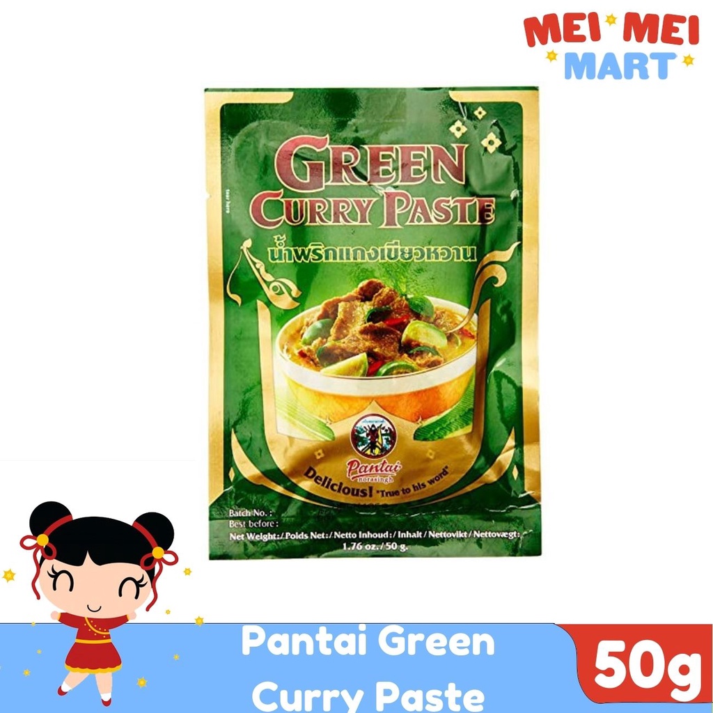 Pantai Green Curry Paste 50g | Shopee Philippines