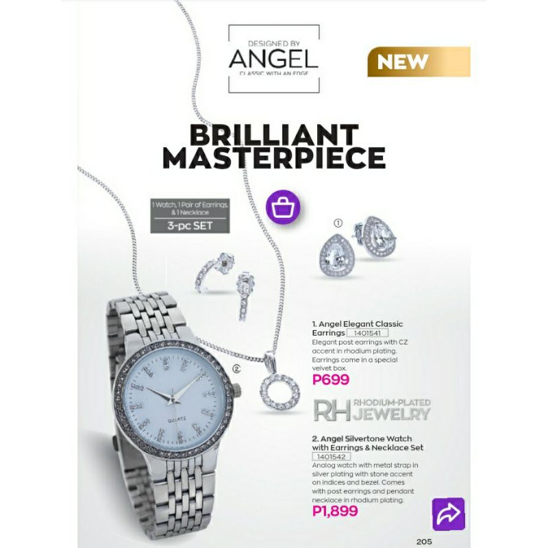 Avon deals angel necklace