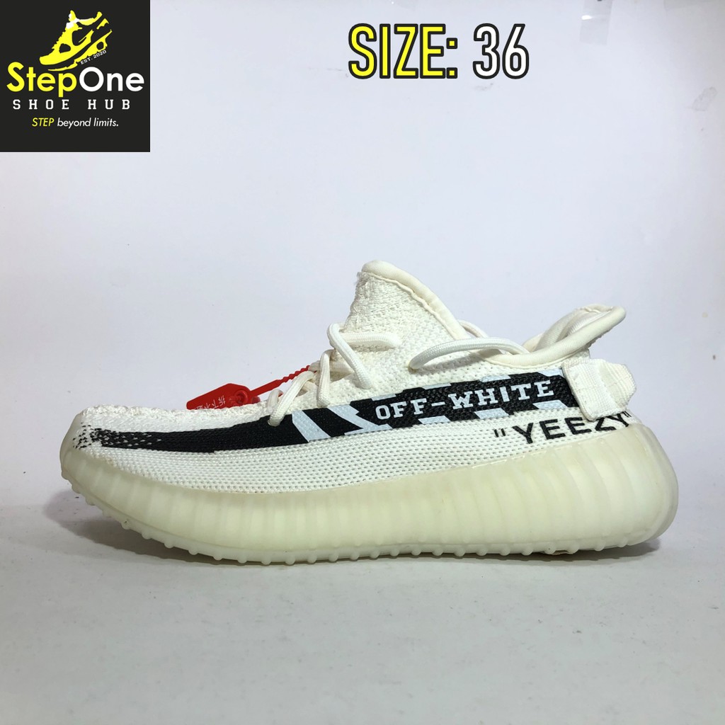 Adidas yeezy 350 x off outlet white