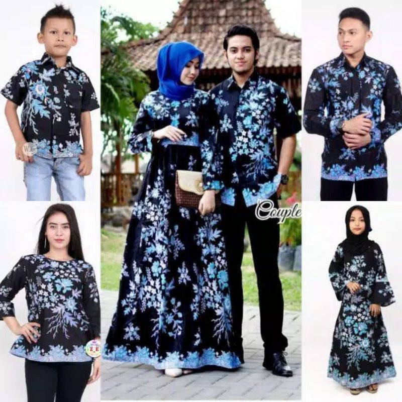 Latest modern family batik couple set, family batik couple set, jumbo ...