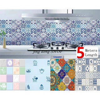 Shop kitchen wallpaper waterproof oil proof wall decor for Sale on Shopee  Philippines