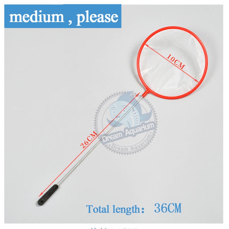 BBS Net Aquarium Fry Fish Net Good For Fry and Fish Colorful Round Fish