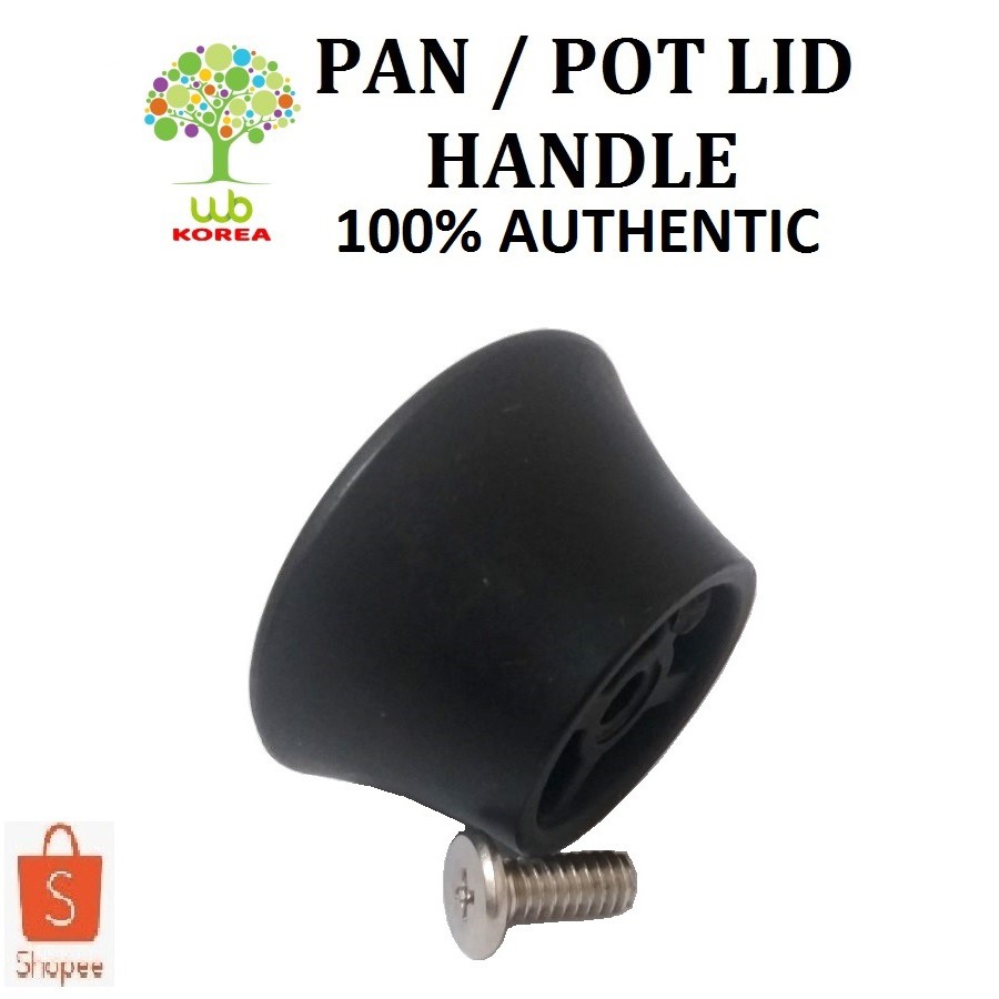 Pan Glass Lid Handle (Black) 5cm Made in Korea | Shopee Philippines