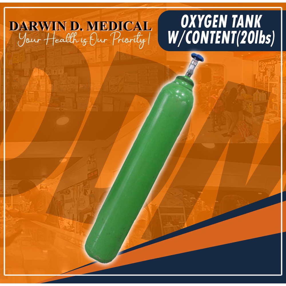 OXYGEN TANK 20LBS WITH CONTENT (TANK ONLY) | Shopee Philippines