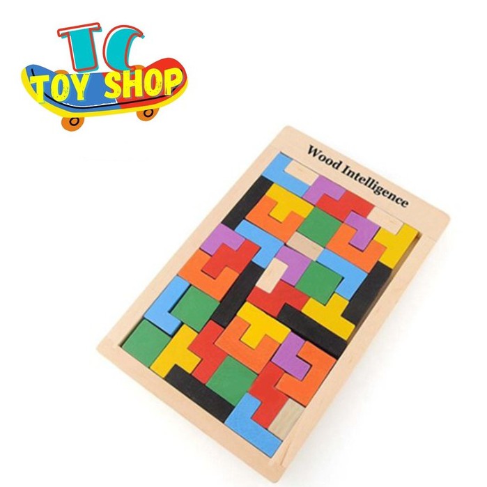 Tangram Brain Teaser Wooden Puzzle | Shopee Philippines