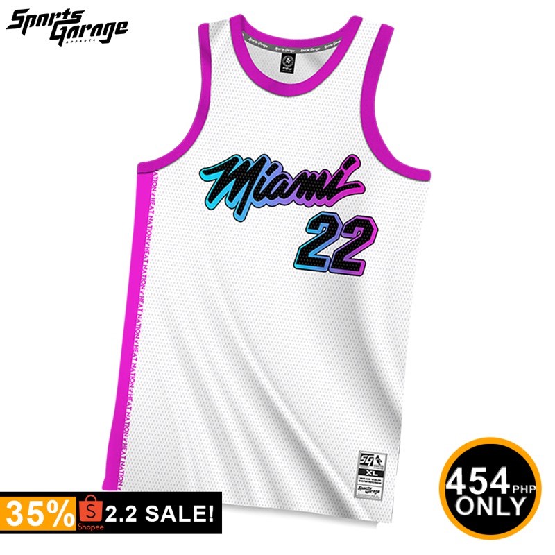 Shop miami heat jersey white for Sale on Shopee Philippines