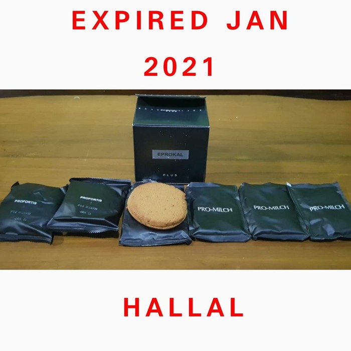 JUST EPROKAL PLUS Rations contain 3 Promilch 3 Proortice MRE Biscuits ...