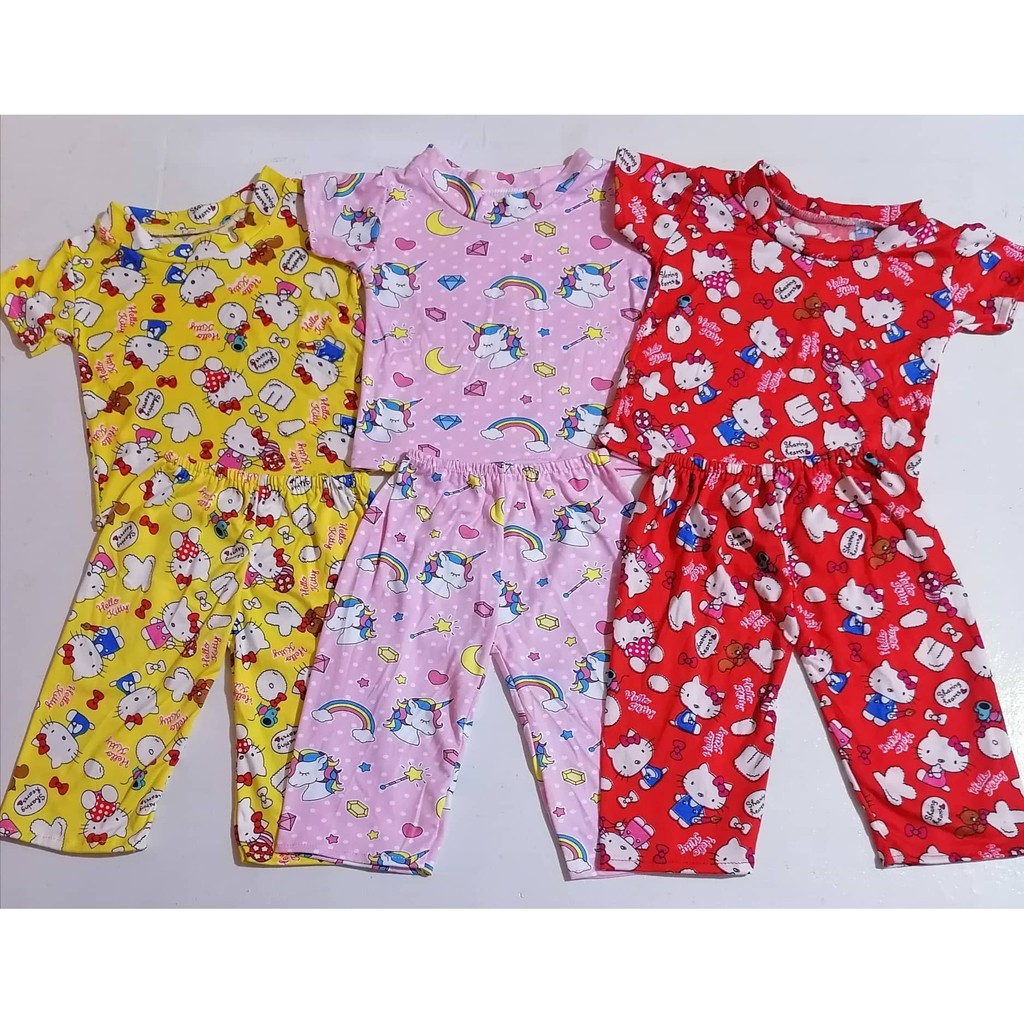 TERNO PAJAMA FOR BABIES 0 1 YEAR OLD Shopee Philippines
