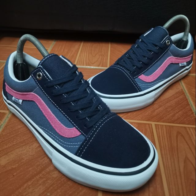 Vans old skool clearance pro sky captain pink